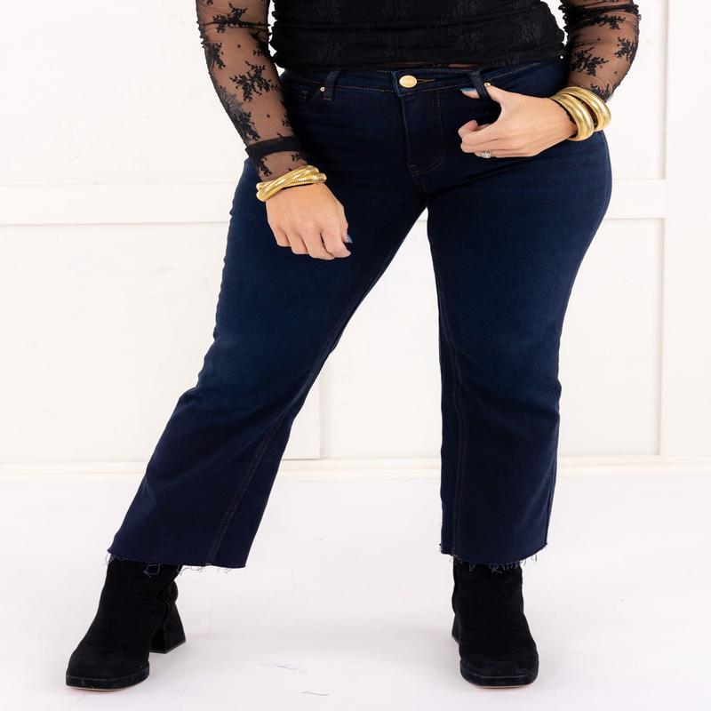 Kelsey High Rise Ankle Flare - FINAL SALE