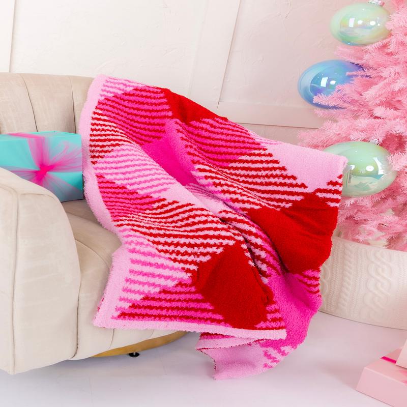 Pretty In Plaid Blanket - DOORBUSTER