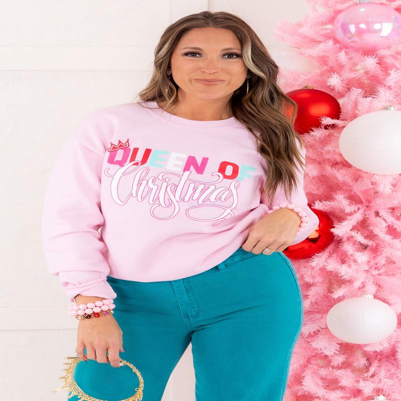Queen Of Christmas Sweatshirt - FINAL SALE