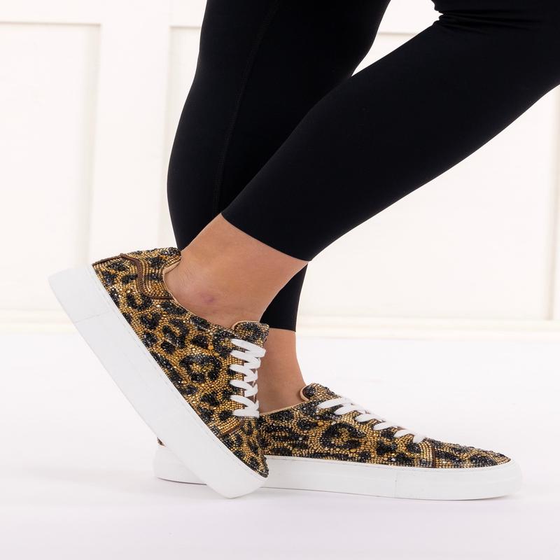 Sidny Sneaker - Leopard - FINAL SALE