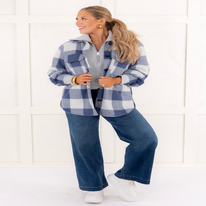 Tucker Buffalo Check Jacket | Z Supply - FINAL SALE