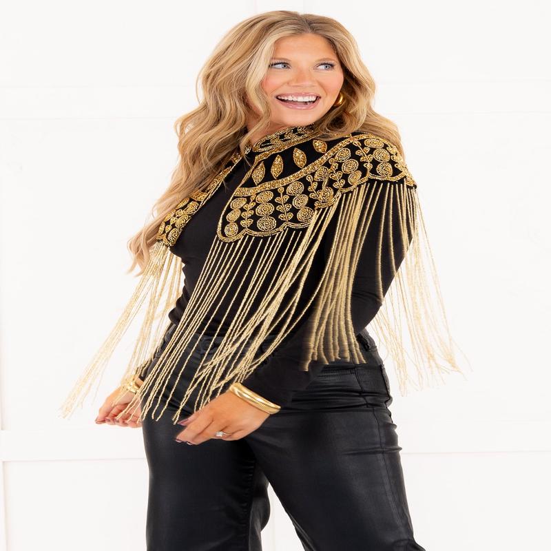 Made For You Beaded Cape