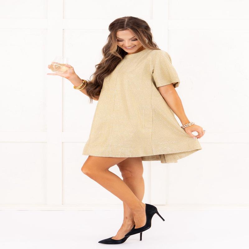 You're So Golden Dress - FINAL SALE