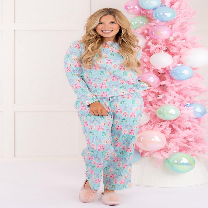 Annie Home Sweet Home Pants Set | Mary Square - FINAL SALE