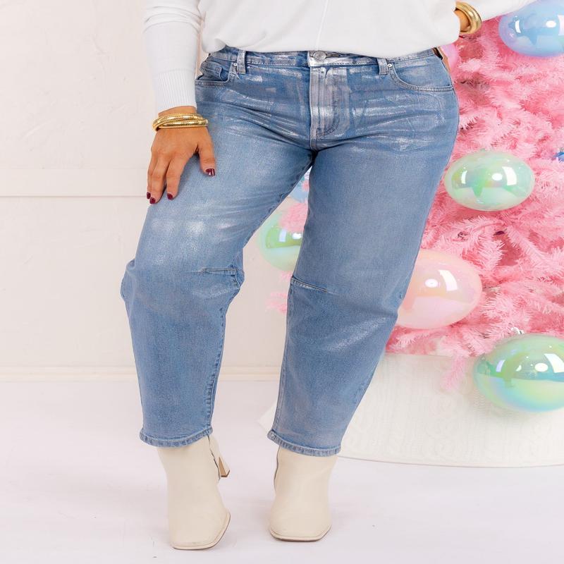 Ashley High Rise Slouchy Barrel Jean - FINAL SALE