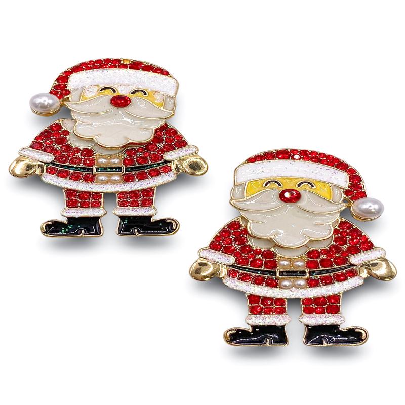 Dancing Santa Earrings - FINAL SALE