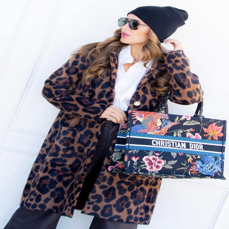 DOORBUSTER - Sasha Leopard Coat | Joseph Ribkoff