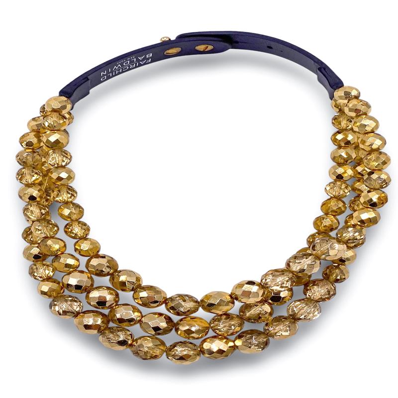 Grace Necklace - Glass Gold | Fairchild Baldwin - FINAL SALE