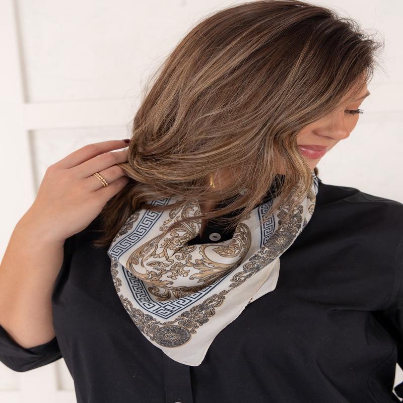 Luxurious Feeling Scarf - Light Beige