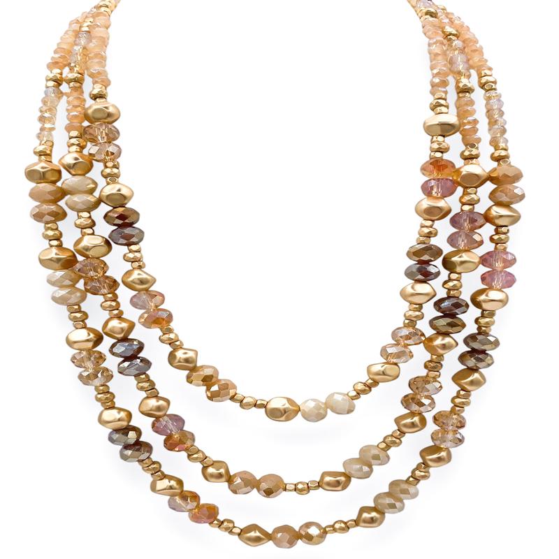 Moment Of Truth Light Multi Layered Necklace