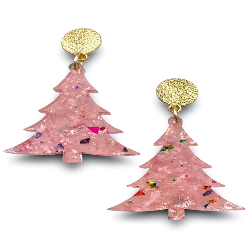 Pinkmas Tree Earring | Taylor Shaye - DOORBUSTER -AE