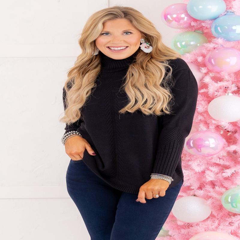 See You Through Turtleneck Sweater - FINAL SALE