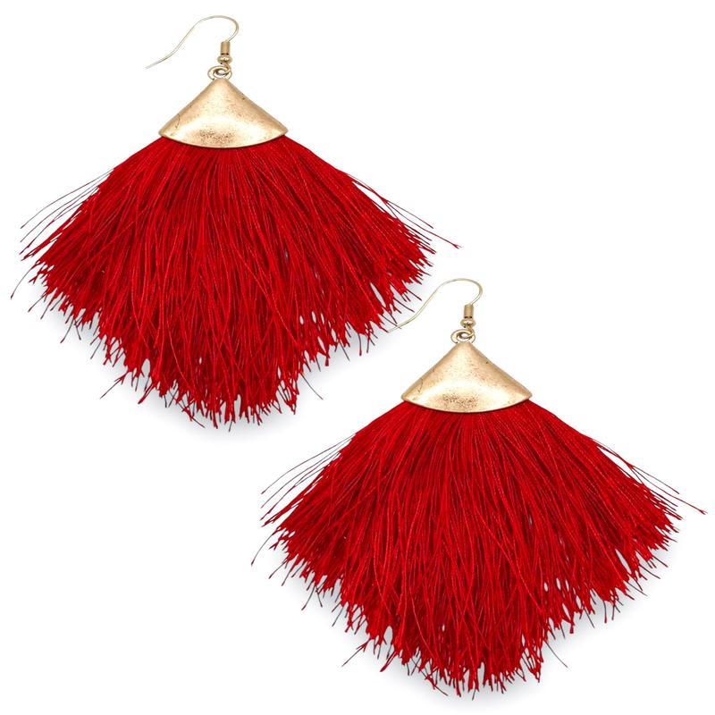 Feeling The Fringe Earrings - FINAL SALE
