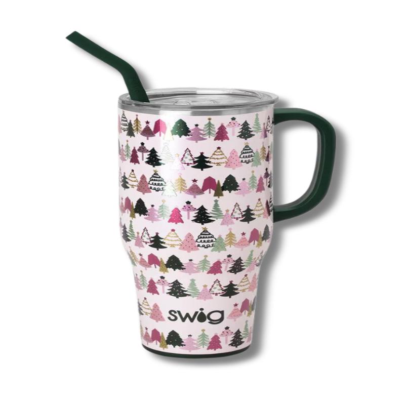 Mega Mug (40oz) - Tinseled Trees | Swig
