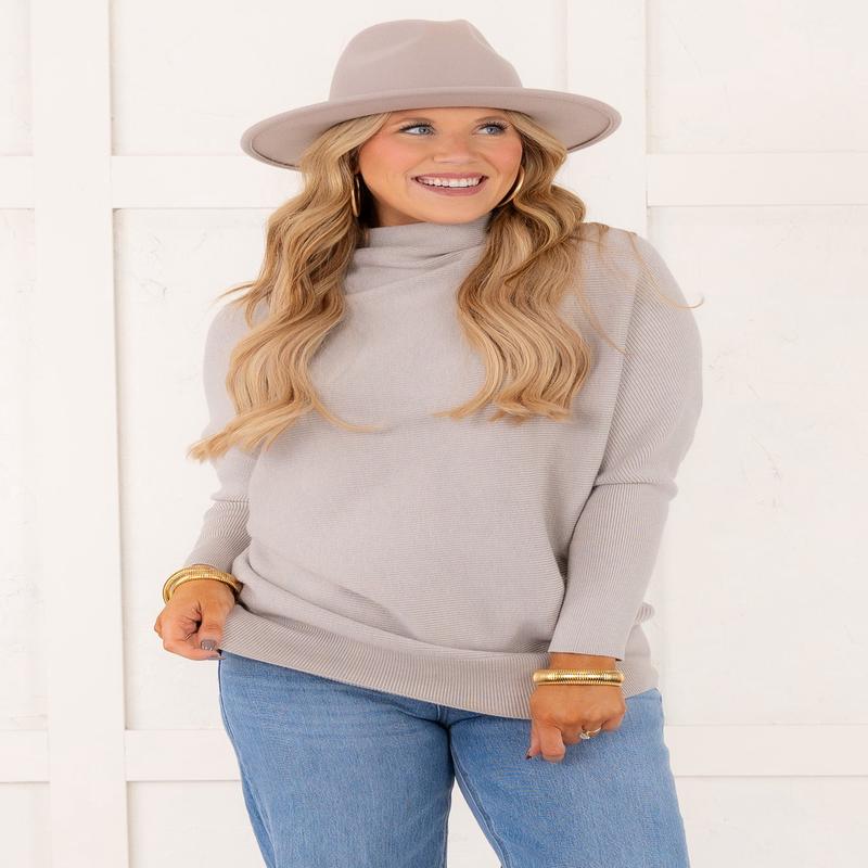 Sweet Charm Sweater - Mocha - FINAL SALE