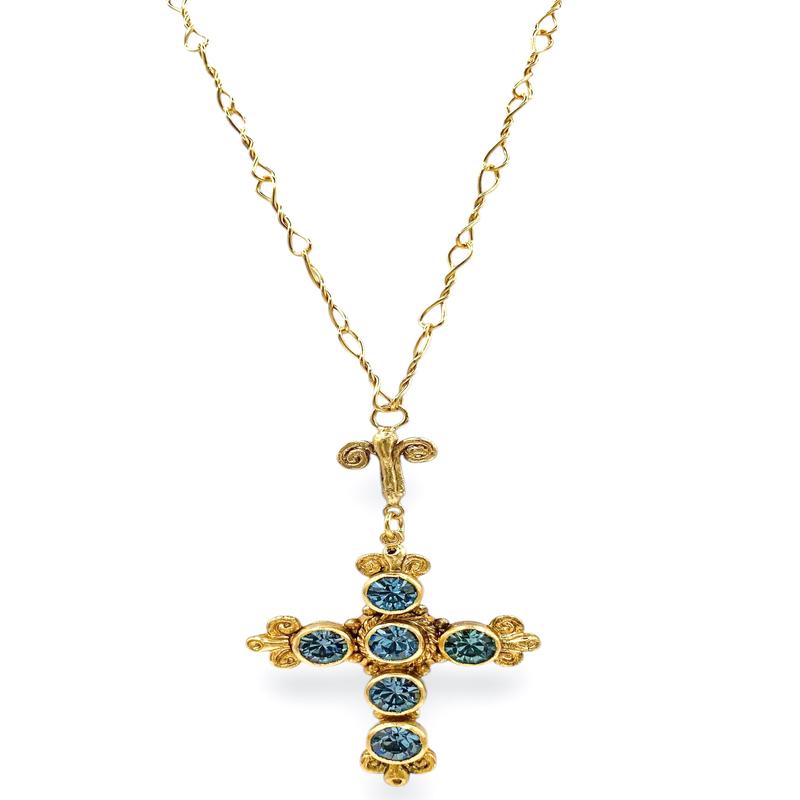 Audrey Necklace - Indian Sapphire | Virgins Saints & Angels