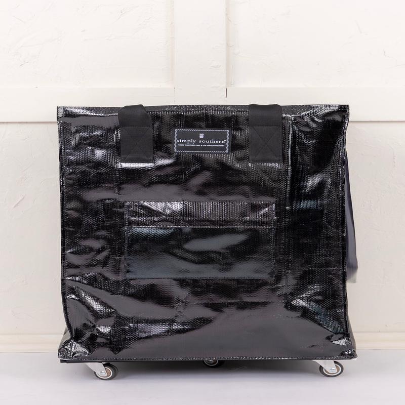 Bag Roll Tote - Black | Simply Southern