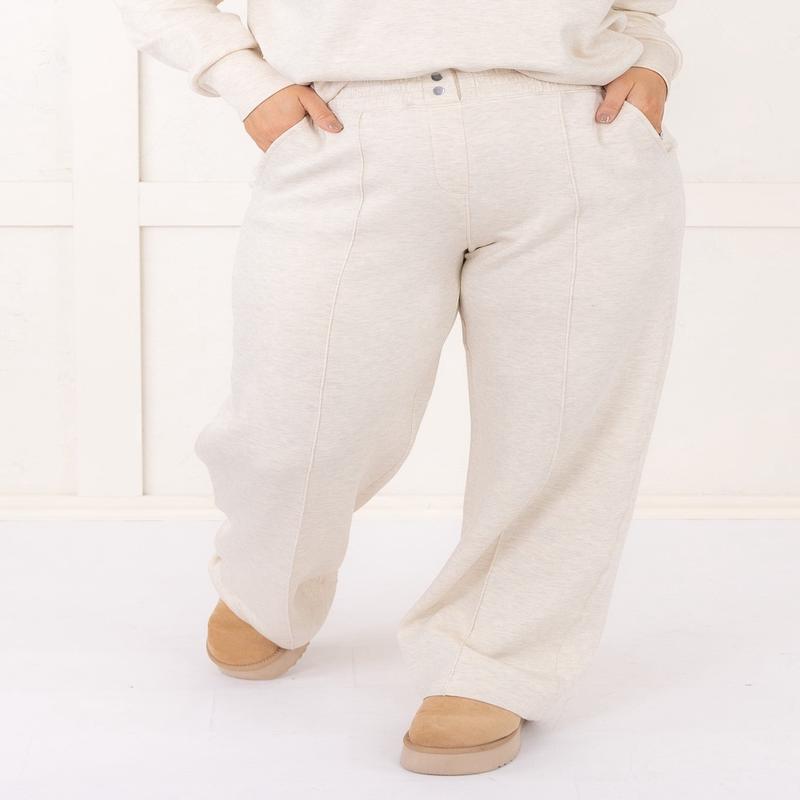 Brushed Airessentials Straight Leg Pant | SPANX - FINAL SALE