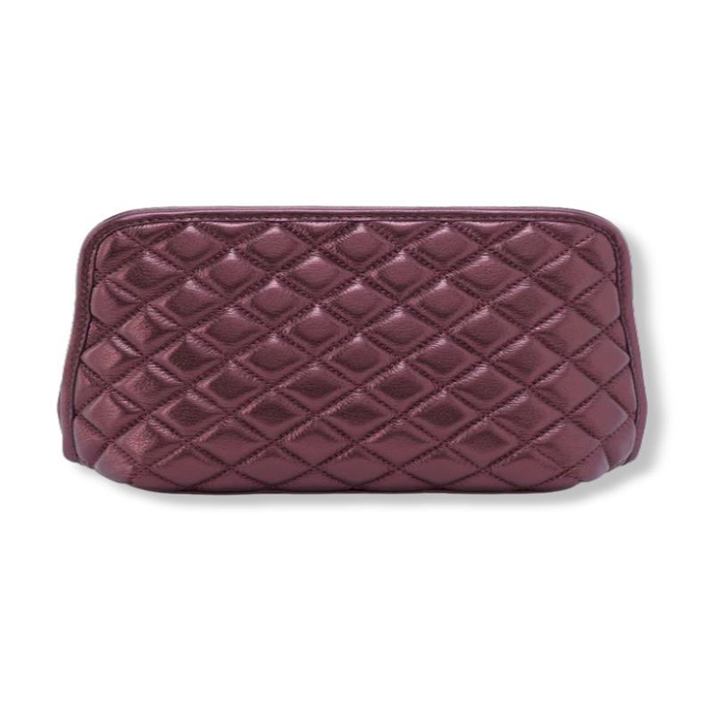 DOORBUSTER - Beauty Cosmetic Pouch - Frosted Plum | HOBO