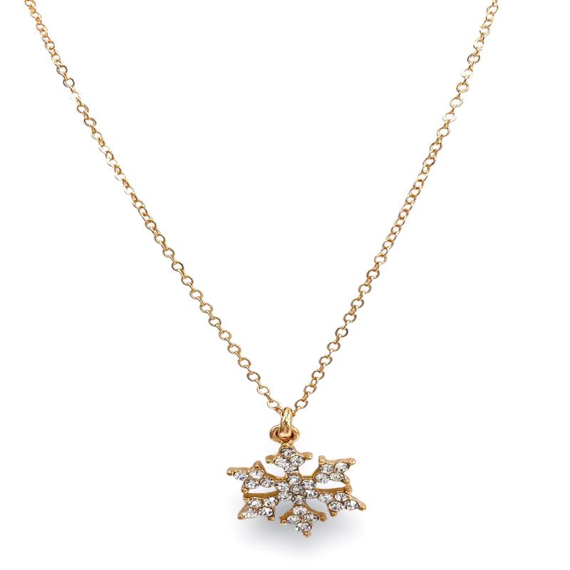 Falling Snowflake Necklace - FINAL SALE