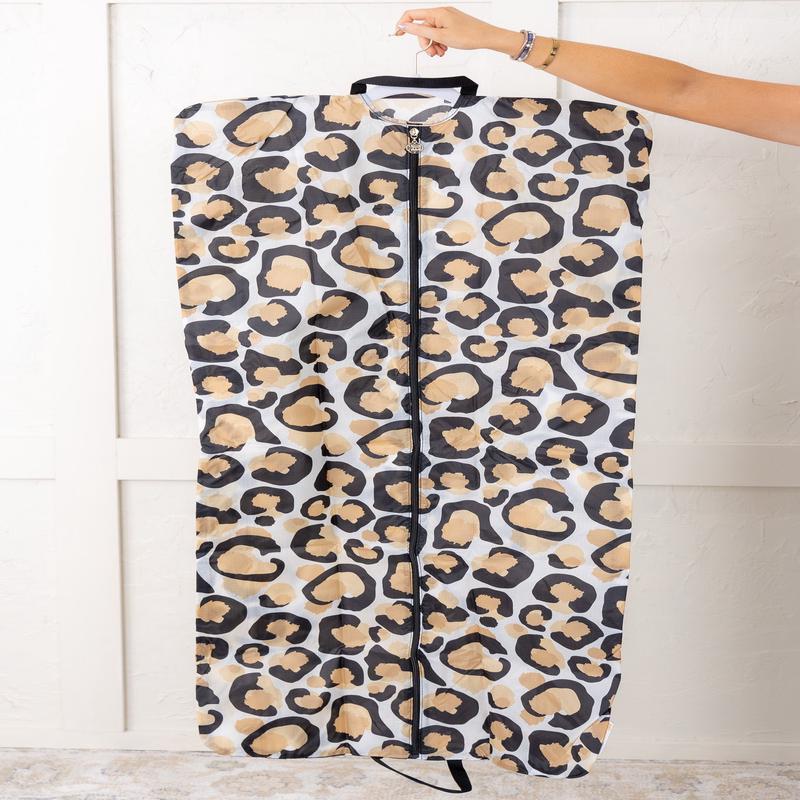 Gulf Stream Garment Bag - Classic Spot Cheetah | Emily McCarthy - DOORBUSTER