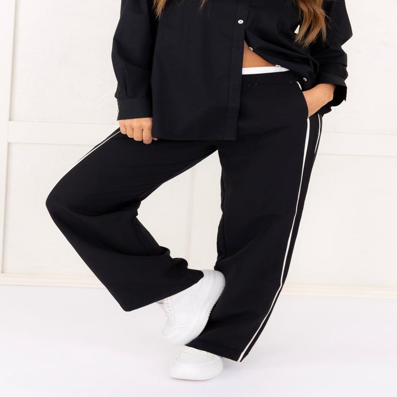 Keep It Moving Striped Straight Leg Pant - FINAL SALE