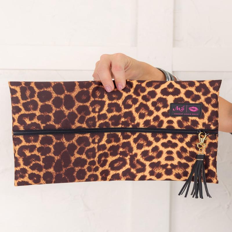 Makeup Junkie Leopard Large Bag