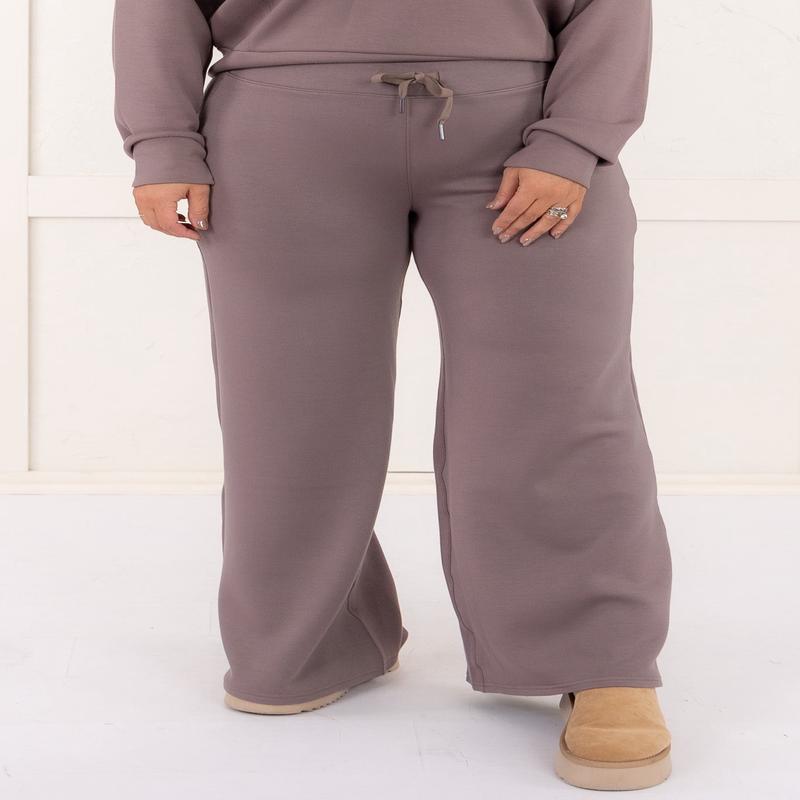 SPANX AirEssentials Smoke Wide Leg Pant - FINAL SALE