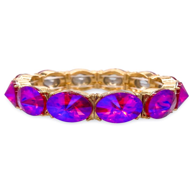 The Rachael Bracelet - Purple Abalone