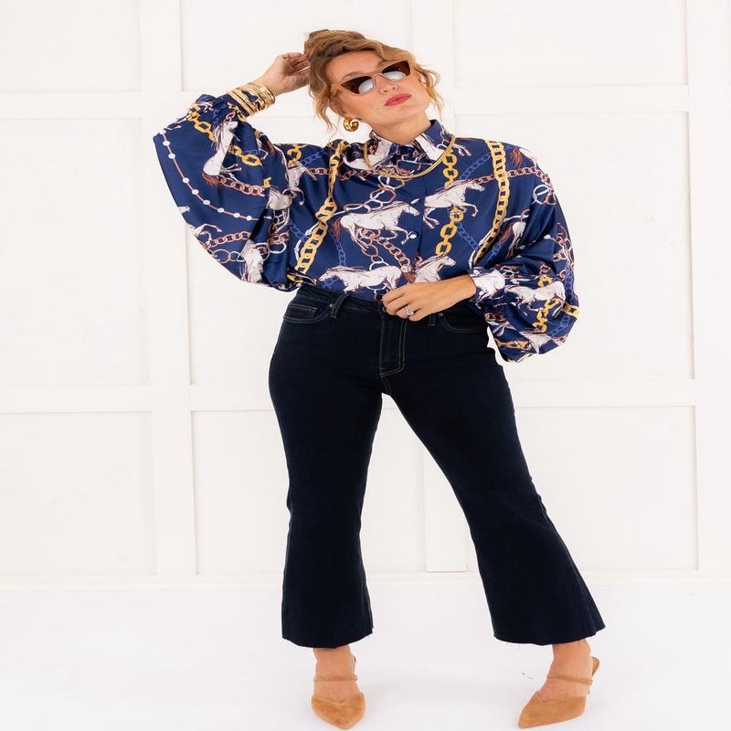 Time Will Tell Blouse - FINAL SALE