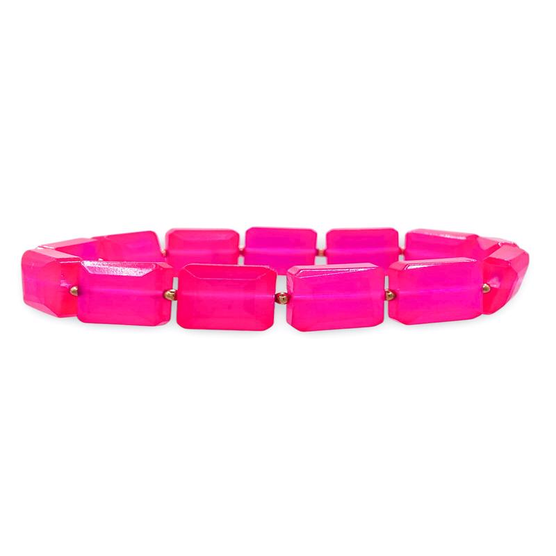 You Should Be Here Bracelet - Fuchsia