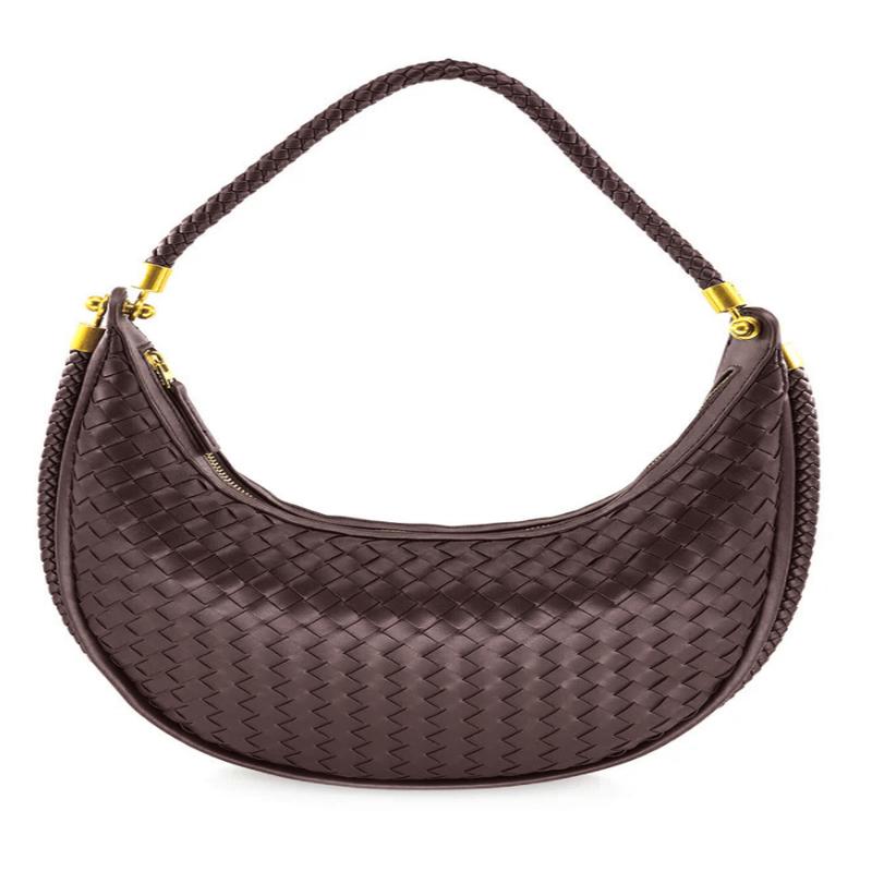 Charlie Chocolate Woven Bag