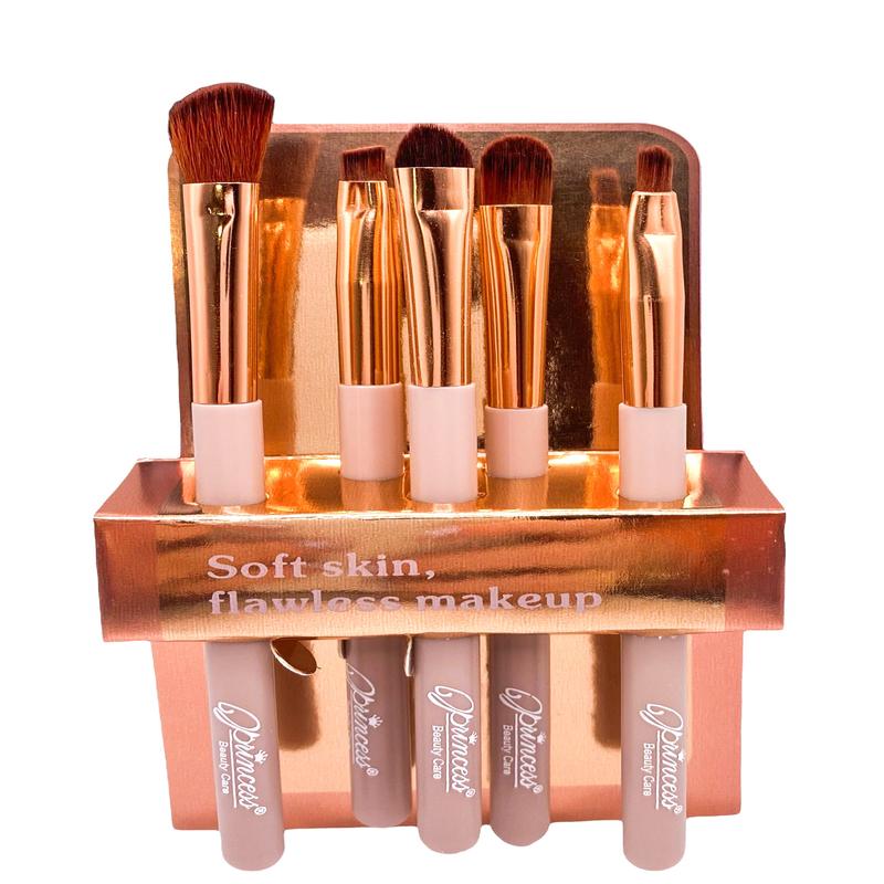 Eye Makeup Brushes Set - Pink - DOORBUSTER