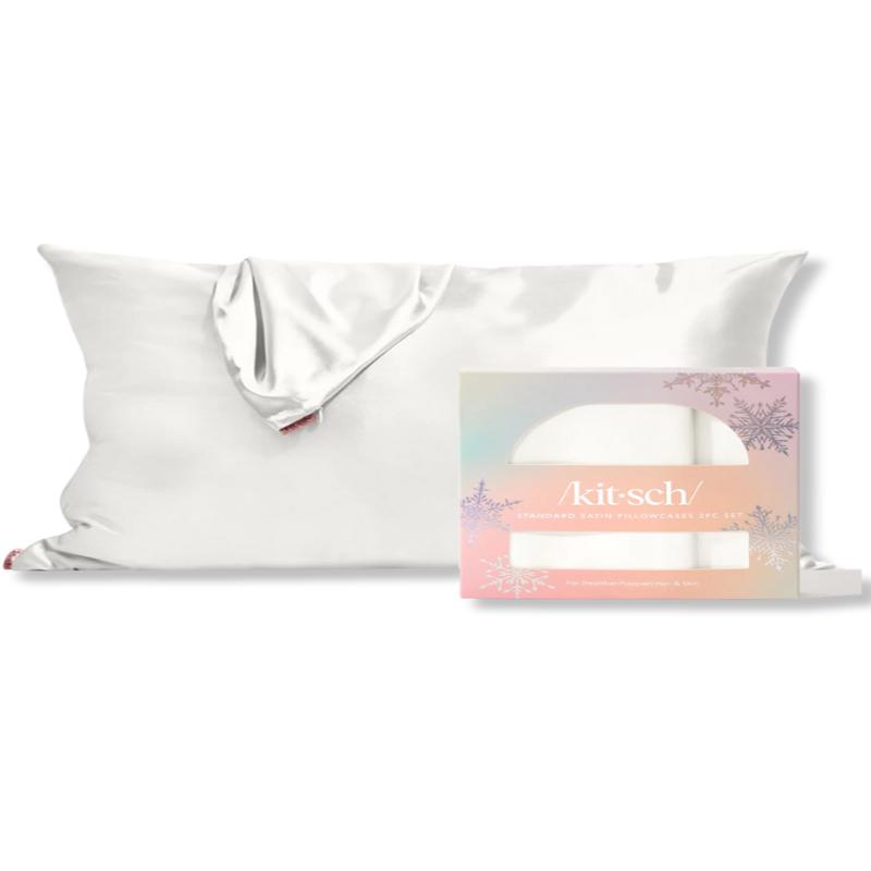 Holiday Pillowcase (2 Pack) - Ivory | Kitsch