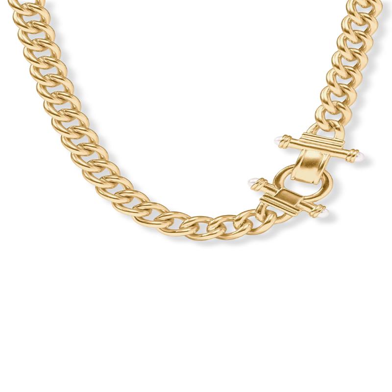 Julie Vos Dolce Gold Demi Link Necklace
