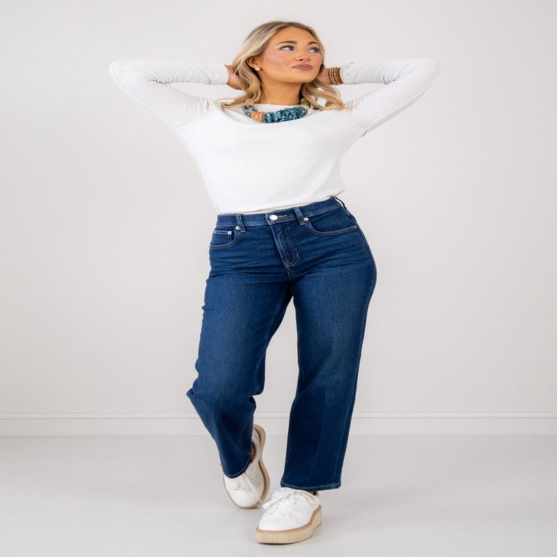 Spanx Authentic 90s Percy Wash Straight Jean