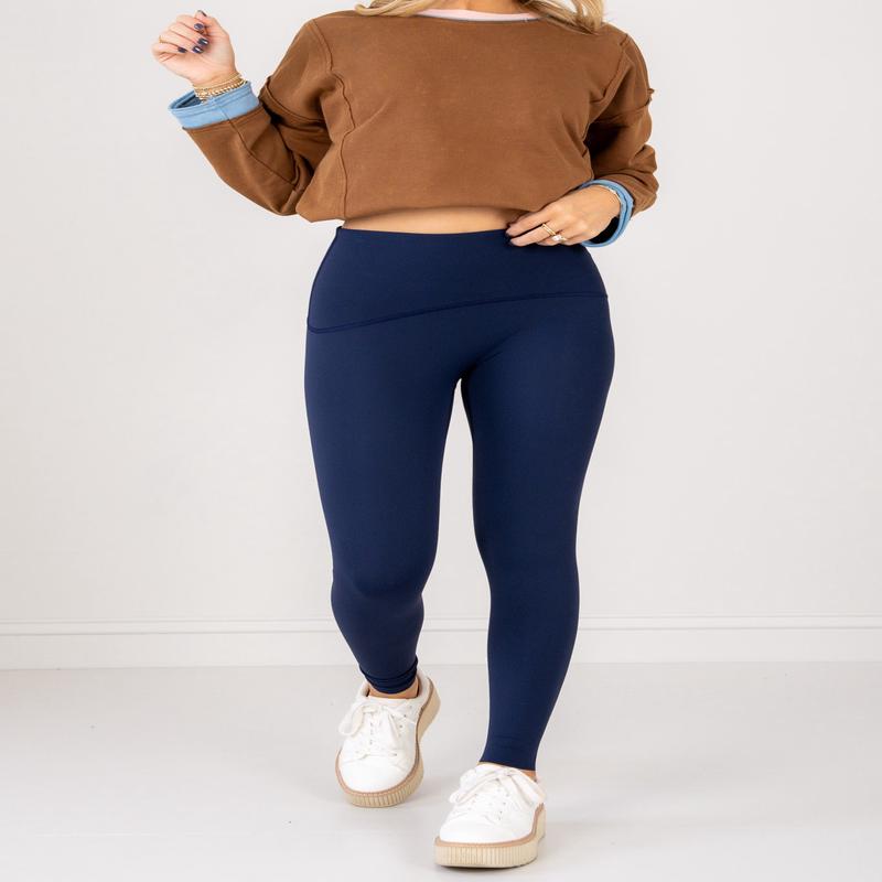 Spanx Timeless Navy Booty Boost Full Length Legging