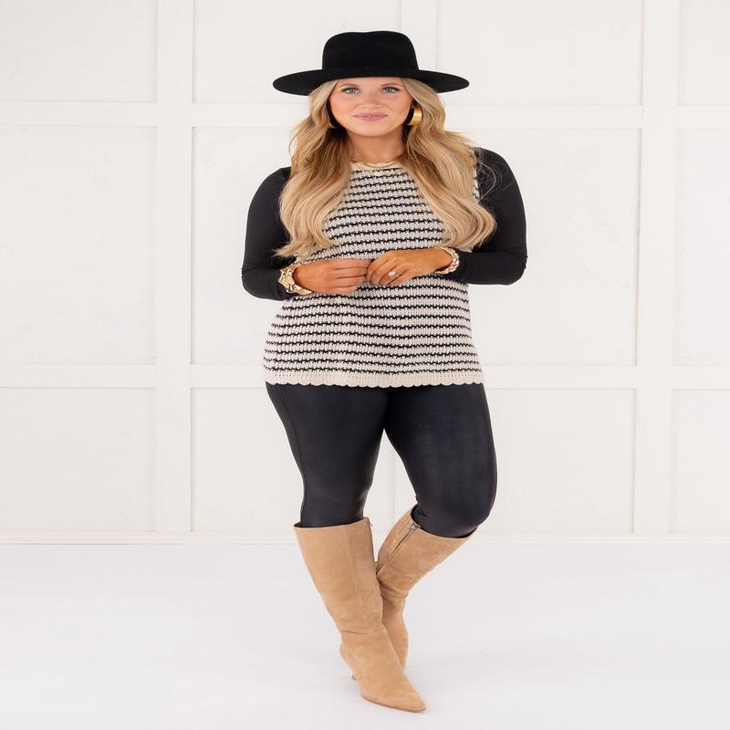 Sweet As Can Be Knitted Tank - FINAL SALE