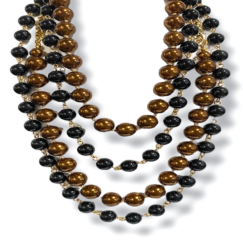 Yochi Daniella Multi Strand Necklace