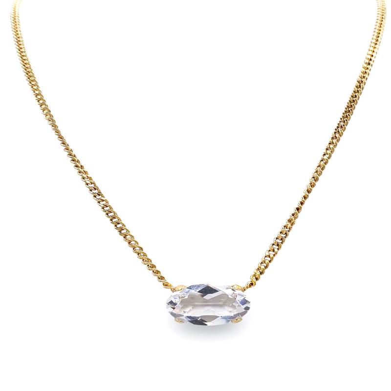 Iza Necklace - Clear | TOVA
