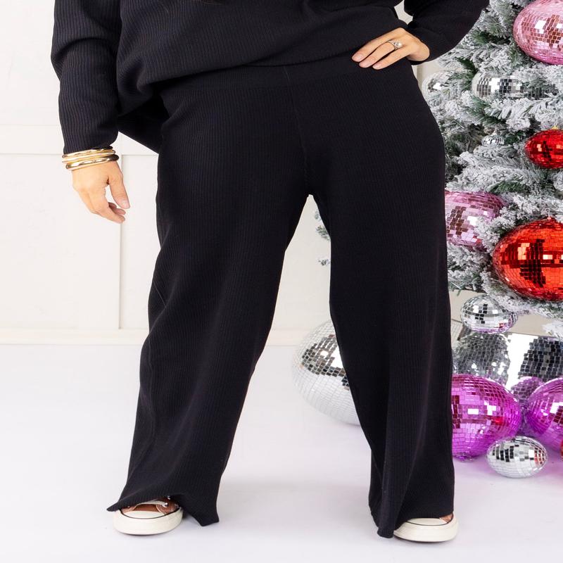 Learning Lessons Pant - Black - FINAL SALE