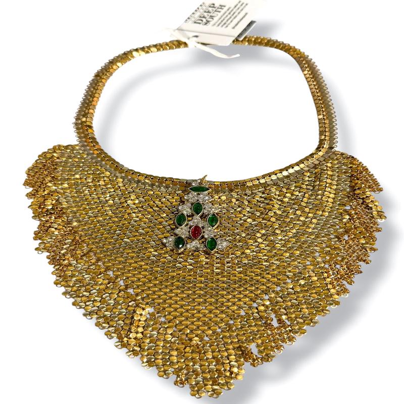 Made in the Deep South 1930s Brooch 1970s Bib Necklace