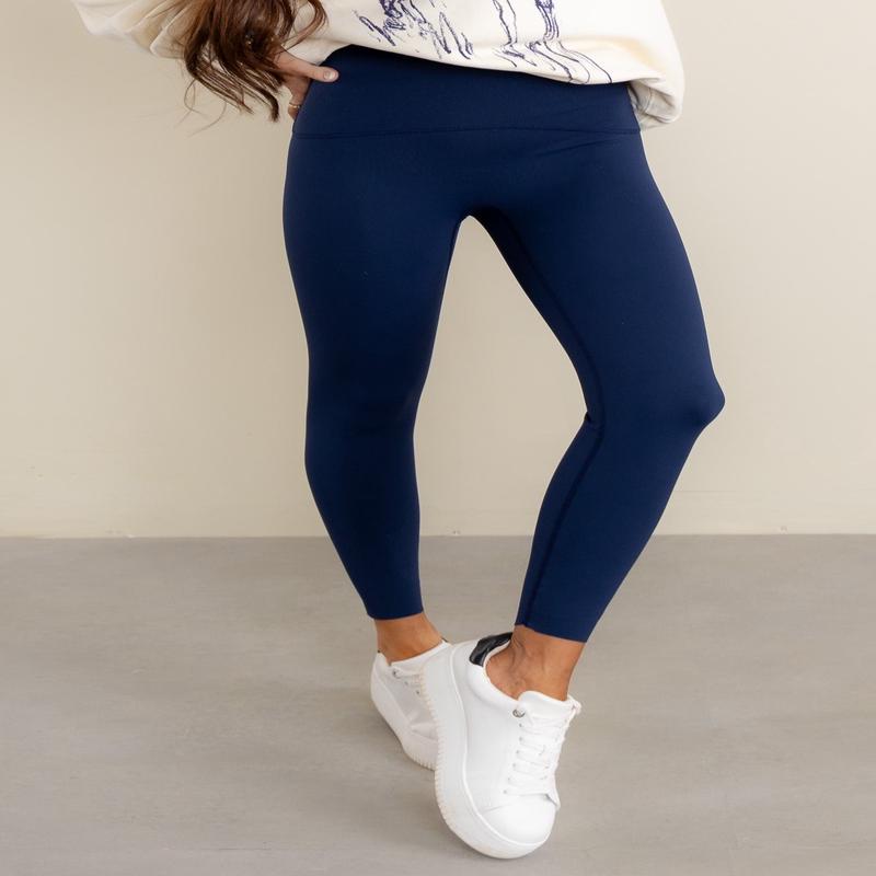 SPANX Booty Boost Active Timeless Navy 7/8 Leggings