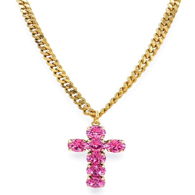 Firm Foundation Rose Cross Necklace | TOVA - FINAL SALE