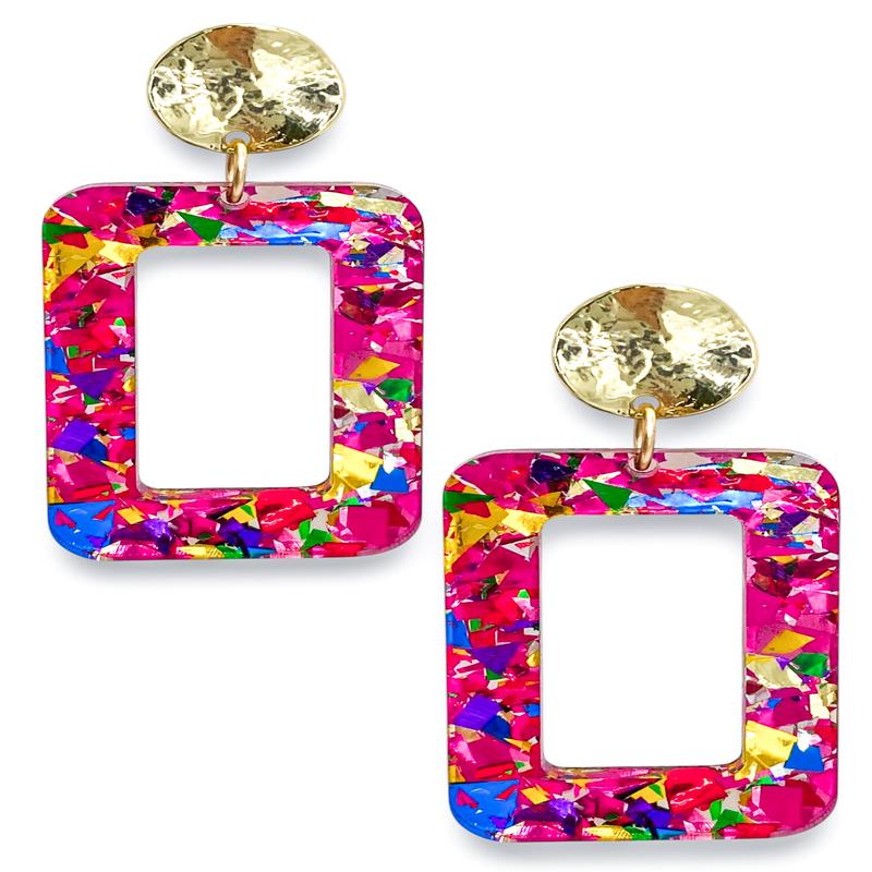 Full Of Fetti Earrings - SALE