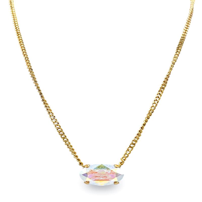 Iza AB Stone Necklace | TOVA