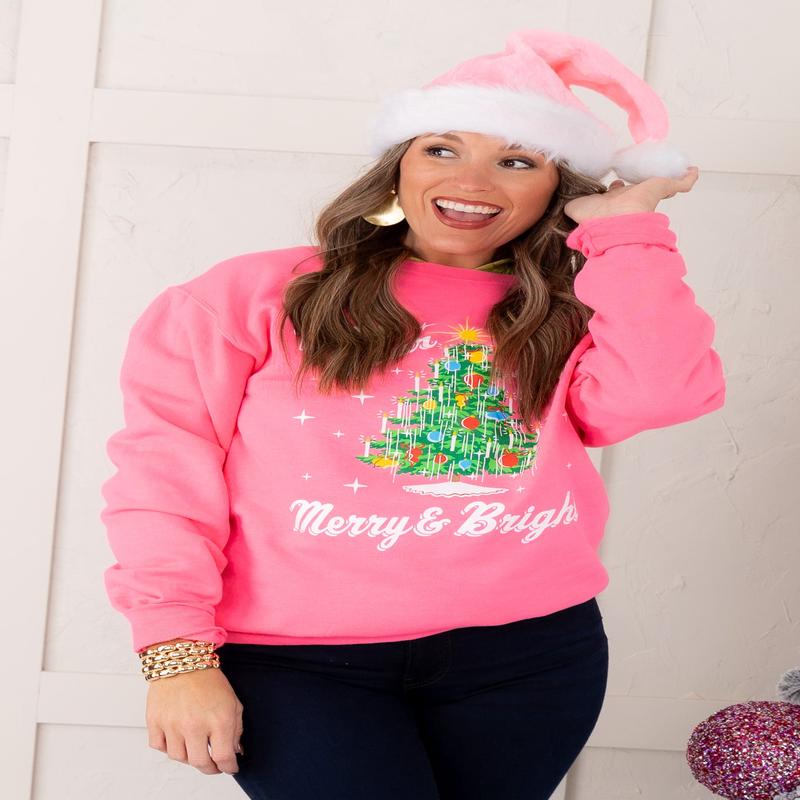 May Your Days Be Merry & Bright Sweatshirt - FINAL SALE