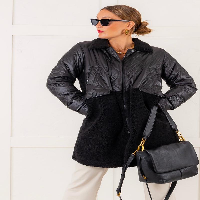 Mixed Media Jacket - FINAL SALE