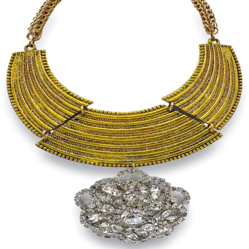 1950s Brooch Collar Necklace | Made In The Deep South