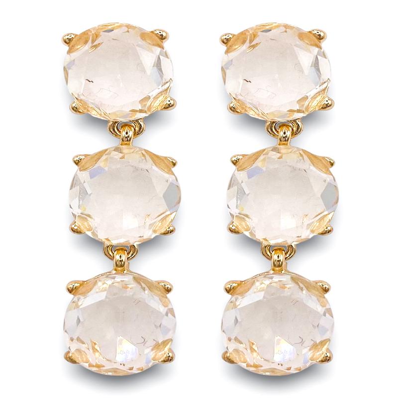 Clear Minded Earrings - FINAL SALE